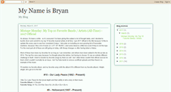 Desktop Screenshot of mynameisbryan.blogspot.com