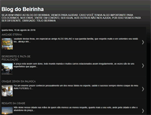 Tablet Screenshot of blogdobeirinha.blogspot.com