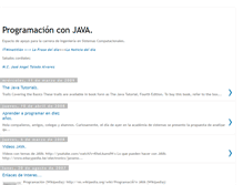 Tablet Screenshot of programacionconjava.blogspot.com