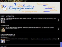 Tablet Screenshot of igrejacongregacionalfg.blogspot.com