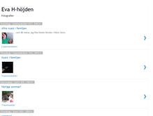 Tablet Screenshot of evahhojden.blogspot.com