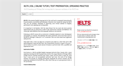 Desktop Screenshot of ieltseslonlinetutor.blogspot.com