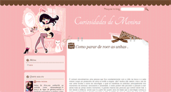 Desktop Screenshot of curiosidades-demenina.blogspot.com