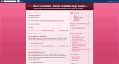 Desktop Screenshot of mutiarasuamiku.blogspot.com