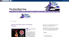 Desktop Screenshot of discostyle.blogspot.com