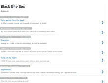 Tablet Screenshot of blackbilebox.blogspot.com