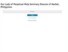 Tablet Screenshot of olphseminary.blogspot.com