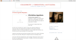 Desktop Screenshot of celebrity-christina-aguilera.blogspot.com