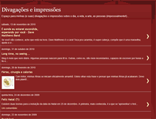 Tablet Screenshot of divagacoeseimpressoes.blogspot.com