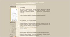 Desktop Screenshot of matematicanofuturo.blogspot.com