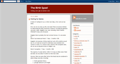 Desktop Screenshot of birthspool.blogspot.com