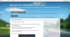 Desktop Screenshot of manualesdemodems.blogspot.com