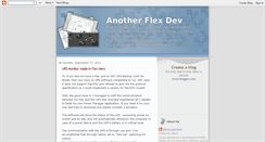 Desktop Screenshot of anotherflexdev.blogspot.com