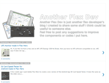 Tablet Screenshot of anotherflexdev.blogspot.com