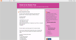 Desktop Screenshot of greattobeglutenfree.blogspot.com