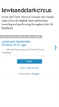 Mobile Screenshot of lewisandclarkcircus.blogspot.com