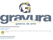 Tablet Screenshot of galeriagravura.blogspot.com