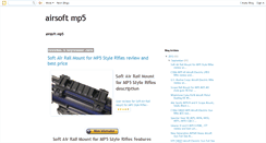 Desktop Screenshot of airsoft-mp5.blogspot.com