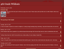 Tablet Screenshot of pearsonwildcats.blogspot.com