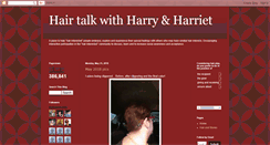 Desktop Screenshot of hairtalkwithharryandharriet.blogspot.com