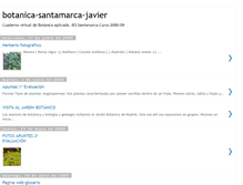 Tablet Screenshot of botanica-santamarca-javier.blogspot.com