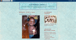 Desktop Screenshot of gatheredangels.blogspot.com