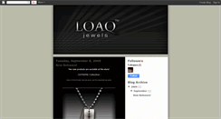 Desktop Screenshot of loaqjewels.blogspot.com