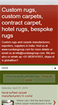 Mobile Screenshot of custommaderugs.blogspot.com