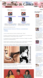 Mobile Screenshot of elmundodecanica.blogspot.com