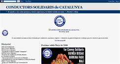 Desktop Screenshot of conductorssolidarisdecatalunya.blogspot.com
