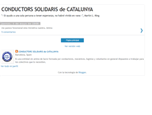 Tablet Screenshot of conductorssolidarisdecatalunya.blogspot.com