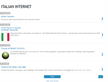 Tablet Screenshot of italianinternet.blogspot.com