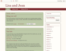 Tablet Screenshot of lisaandjean.blogspot.com