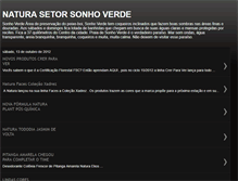 Tablet Screenshot of naturasetorsonhoverde.blogspot.com