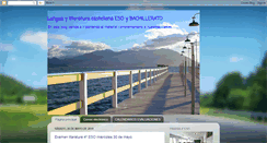 Desktop Screenshot of lenguayliteraturacastellanaeso.blogspot.com