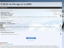Tablet Screenshot of elblogdeparragaenlaunex.blogspot.com