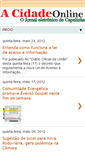 Mobile Screenshot of jornalacidadecapelinha.blogspot.com