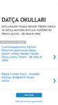 Mobile Screenshot of datca-okul.blogspot.com