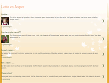 Tablet Screenshot of jesperenlotte.blogspot.com