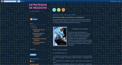 Desktop Screenshot of estrategiasnegocio.blogspot.com