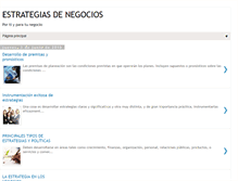 Tablet Screenshot of estrategiasnegocio.blogspot.com