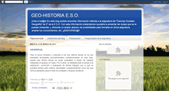Desktop Screenshot of geo-historiaeso.blogspot.com