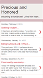 Mobile Screenshot of preciousandhonored.blogspot.com