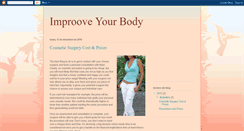 Desktop Screenshot of improoveyourbody.blogspot.com