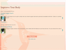 Tablet Screenshot of improoveyourbody.blogspot.com