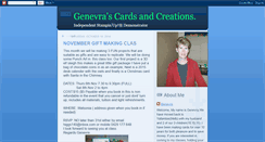 Desktop Screenshot of genevrascards.blogspot.com