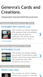 Mobile Screenshot of genevrascards.blogspot.com