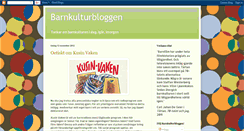 Desktop Screenshot of barnkulturbloggen.blogspot.com