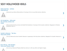 Tablet Screenshot of hothollywoodidols.blogspot.com