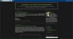Desktop Screenshot of joannawilsonphoto.blogspot.com